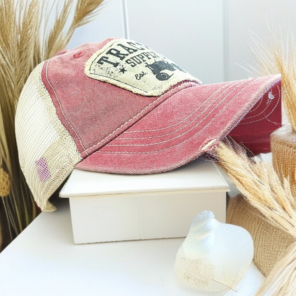 trucker hat distressed Tractor Supply